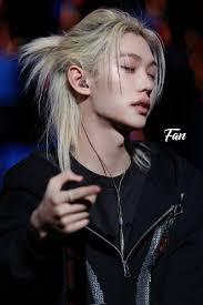 Unpopular opinion: I miss blonde Felix already 🥲 First time I saw him he  was blonde, he is handsome in any color but he will forever be blonde in my  heart. “Felix,