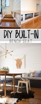 Tell us which one you'd like to have your coffee in! Built In Banquette Tutorial Bigger Than The Three Of Us