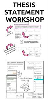 Thesis Statement Worksheets And Google Slides Thesis Statement Thesis Statement Worksheet Essay Writing