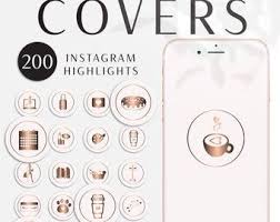 243 Rose Gold Instagram Highlight Covers Instagram Highlight Etsy In 2020 Instagram Highlight Icons Instagram Story Story Highlights