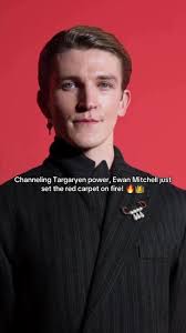 Ewan Mitchell served Targaryen realness