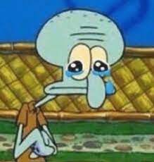 Meme Generator Squidward Crying Bulging Eyes Newfa Stuff