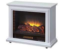 Do infrared heaters save money? Sheridan Infrared Rolling Electric Fireplace White Glf 5002 50 Pleasant Hearth