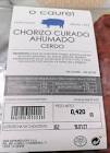 Chorizo Curado Ahumado Cerdo