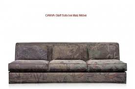 Der stoff leaf ist ein möbelstoff, der speziell für die verwendung im freien entwickelt wurde. Canva Sofa Stoff Grau Blau Matz Mobel Vintage Designermobel