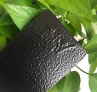 Crocodile Skin Effect Anti UV Gloss Black Powder Coating Rough Finish Epoxy  Polyester Powder Coating