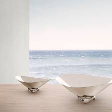 Maybe you would like to learn more about one of these? Koppel Large Decorative Stainless Steel Bowl I Georg Jensen