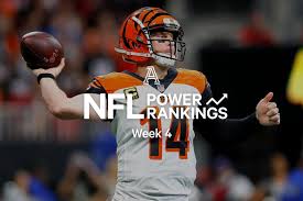 Nfl power rankings week 4: Nfl Power Rankings Week 4 Two Afc North Teams Rise Closer To The Top The Athletic