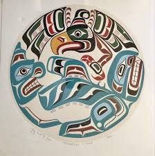 Tony Hunt Jr Thunderbird And Whale Signed Etsy Pacific Northwest Art Northwest Coast Indians Whale Sign