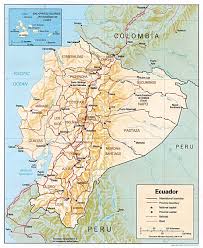 Dabei haben wir nur landkarten verlinkt, welche weder dialer noch. Landkarte Ecuador Reliefkarte Weltkarte Com Karten Und Stadtplane Der Welt