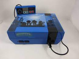 Tmnt Teenage Mutant Ninja Turtles Nintendo Game Console And Controller Custom Painted Nes Origi Nintendo Game Consoles Video Game Systems Video Game Heaven