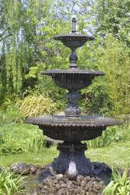 Home ~ cedar works ~ hose station, etc. Grosser Riesiger Imposanter Garten Wasser Springbrunnen 3 Sc