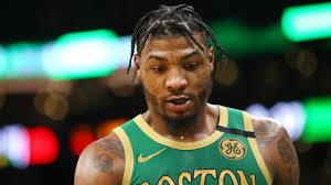 Marcus smart suffered the injury during the second half and was helped off the court and taken to the locker room. Celtics Marcus Smart Could Be Suspended For This Way Too Aggressive Postgame Tirade Sporting News