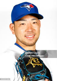 Orelvis Martinez of the Toronto Blue Jays poses for a portrait during...  News Photo