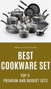 Best Cookware Set Top 5 Premium And Budget Sets Cookware Set Cookware Set Best Cooking Tools