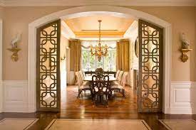 Ez arch style with 470 casing profile. 33 Stylish Dining Rooms By Truly Fantastic Interior Designers Pictures Stylish Dining Room Traditional Dining Rooms Living Room Partition Design