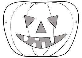 Disegno Di Una Zucca Intagliata Maschere Per Bambini Travestimento Per Halloween Halloween Maschere Maschere Halloween