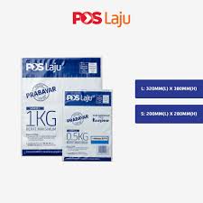 Pos laju shah alam @ gpo shah alam c/o pejabat pos besar shah alam Pos Laju Prepaid Courier Parcel Envelope Bag Size L Blue Shopee Malaysia
