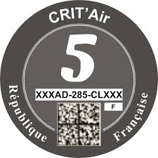 Crit'air, pic de pollution et circulation restreinte. Download The Following Pictures Of The Crit Air Vignette And France Crit Air Sticker Full Size Png Image Pngkit