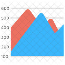 mountain chart icon