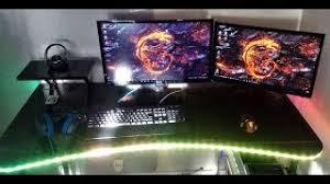 Ein selbst gebauter gaming tisch ist im vergleich wesentlich günstiger als modelle, die du im soges gaming tisch gaming schreibtisch computertisch desk gamer pro tisch mit großer. Gaming Tisch Selber Bauen So Geht S Youtube