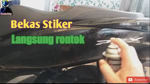 Check spelling or type a new query. Cara Ampuh Menghilangkan Bekas Sticker Di Motor Pakai Ini Ii Nanda Risky Youtube