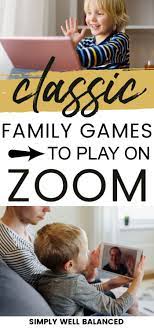 Easy Games To Play On Facetime Zoom Video Chat Family Games To Play Games To Play With Kids Games For Kids