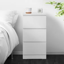 They are two separate dressers that i placed together, not glued or attached, but i if you don't need as much storage you can use the malm six drawer dresser that comes as one piece. Malm White Chest Of 3 Drawers 40x78 Cm Ikea