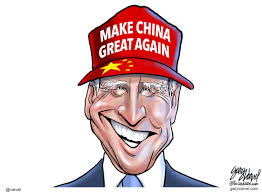 A caricaturist based in china. Political Cartoons Tooning Into Sleepy Joe Biden Make China Great Again Washington Times
