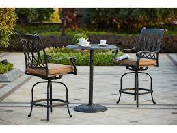 Maybe you would like to learn more about one of these? Darlee Outdoor Living Capri Cast Aluminum 3 Piece Counter Height Bar Set With 30 Inch Round Counter Height Pedestal Bar Table In Antique Bronze Da2016603pc60cj