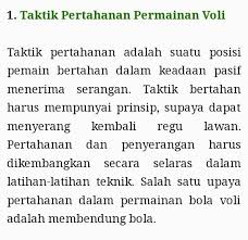 Adapun berbagai macam pola pertahanan dalam permainan bola voli antara lain yaitu Uraikan Yg Dimaksud Taktik Pertahanan Permainan Bola Volly Brainly Co Id