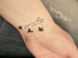 Colored letter tattoo on wrist. All About Wrist Tattoo Designs And Ideas Alltattoodesignsideas Over Blog Com