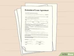 Can you extend a car lease. 3 Easy Ways To Extend A Lease Wikihow