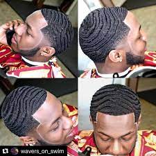 44 Likes 1 Comments Wakanda Atl Wakandaatl On Instagram Repost Wavers On Swim With Make Repost Waves Hairstyle Men Waves Haircut Low Fade Haircut