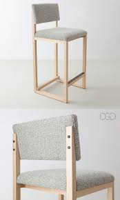 The chairs are typified by flat, gently slanted backs … Sq Upholstered Counter Stool By David Gaynor Design Dining Chairs Diy Furniture Design Chair Design Wooden
