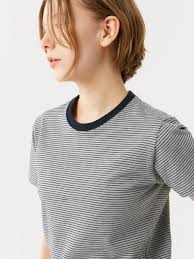 W Arco T-shirt blue navy stripe