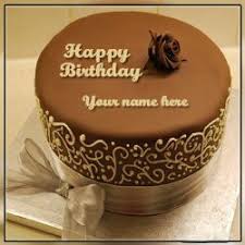 Chocolate Cake Birthday Cake Images Download With Name Edit Happy Birthday Gift Cake With Name Edit My Name On Pics In 2020 Happy Birthday Chocolate Cake Gift Cake Cake Name