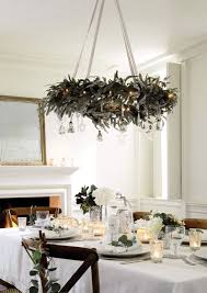 It stands to reason that. A Hanging Wreath Chandelier With Silver Ornaments And Lights Weihnachtsleuchter Weihnachtstischgedecke Tischdekoration Weihnachten