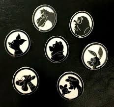 Well you're in luck, because here they come. Exclusive Complete Lot Of 7 Winnie The Pooh Friends Silhouette Pin Set Ebay
