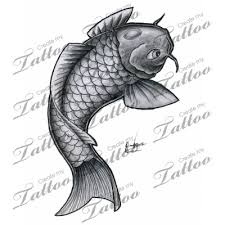 Black And White Koi Tattoo Black And White Koi Tattoo Koi Fish Tattoo Black And White As Requested Createmytattoo Black Tattoos Koi Fish Tattoo Koi Fish