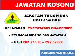 Semua permohonan jawatan hendaklah dibuat dengan menggunakan borang permohonan jawatan yang telah dikeluarkan oleh uitm iaitu borang perjawatan universiti teknologi mara yang kami telah sediakan pautannya dibawah. Jawatan Kosong Di Jabatan Tanah Dan Ukur Sabah Infomalaysiakini