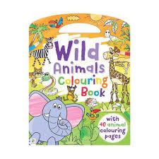 Download Wild Animals Colouring Book Kmart