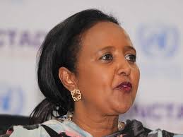 أمينة محمد جبريل‎) (born 5 october 1961) is a kenyan lawyer, diplomat and politician. Kenya S Amina Mohamed Urges Re Evaluation Of Country S Neighbours Over Her Loss At Au Cgtn Africa