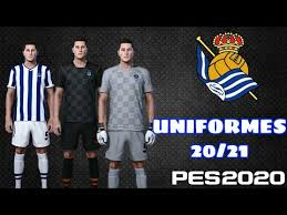 Import the latest dream league soccer kits 2021 & logos, with urls. Real Sociedad Uniformes Kits 20 21 Pes 2020 Youtube
