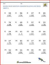 While it's good for practicing 2nd grade number & operations in base ten of common core standards, other students may also find it helpful. Double Digit Addition With Regrouping