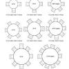 8 seat square dining table thephilbeckteam dining table dimensions for 8 blogie me how to choose a rug size basic tips for styling with rugs dining table dimensions measurements dining square table 8 seater design ideas. 1