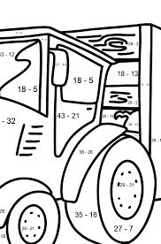 Leave a comment / ideas / by halla. Tractor With Pig Trailer Coloring Page Online Or Printable