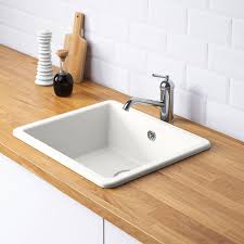 Havsen Evier Integre 1 Bac Blanc Ikea Ikea Evier Evier Cuisine Ceramique