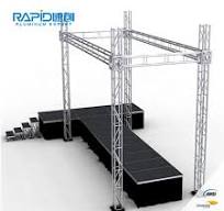 Aluminum Folding Stage Truss Stage Mobile Outdoor Stage ...