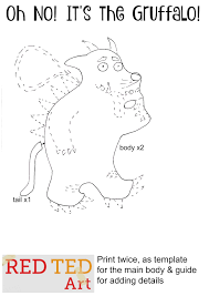 • vogue knitting international spring summer 2015. Gruffalo Felt Toy Ornament Red Ted Art Make Crafting With Kids Easy Fun